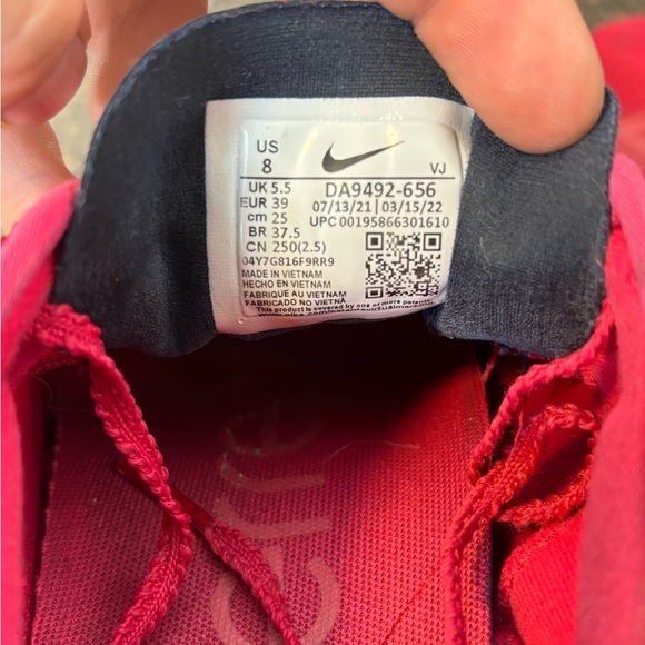 Nike Air Zoom SuperRep 3 Rush Pink / Mystic Hibiscus Shoes Women Size 8 - Picture 13 of 13